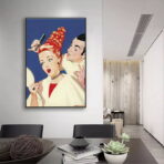 vintage hairdresser poster
