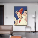 vintage hairdresser poster
