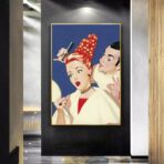 vintage hairdresser poster