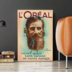 vintage hairstyle poster
