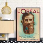 vintage hairstyle poster