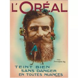 vintage hairstyle poster