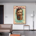 vintage hairstyle poster