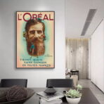 vintage hairstyle poster