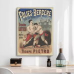 vintage fight poster