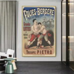 vintage fight poster