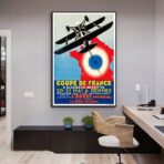 vintage airline poster 1