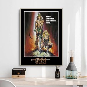 poster conan the barbarian 1982