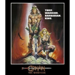 poster conan the barbarian 1982