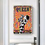 vintage rock concert poster paris