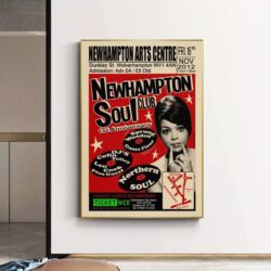 vintage soul concert poster