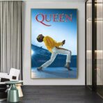vintage queen concert poster