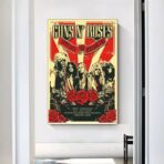 vintage rock concert poster