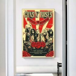 vintage rock concert poster