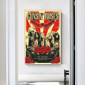 vintage rock concert poster
