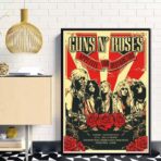 vintage rock concert poster