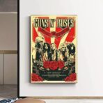 vintage rock concert poster