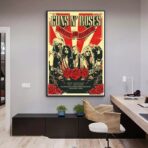 vintage rock concert poster