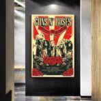 vintage rock concert poster