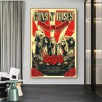 vintage rock concert poster