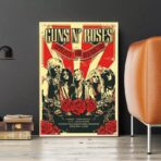 vintage rock concert poster