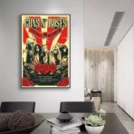 vintage rock concert poster