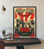 vintage rock concert poster