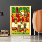 vintage reggae concert poster