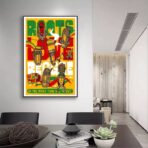 vintage reggae concert poster