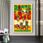 vintage reggae concert poster