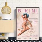 vintage miss bikini competition poster