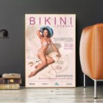 vintage miss bikini competition poster