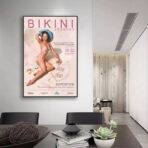 vintage miss bikini competition poster
