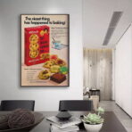 vintage cookies poster