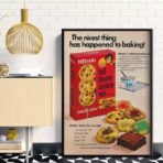 vintage cookies poster