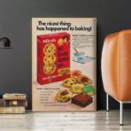 vintage cookies poster