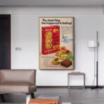 vintage cookies poster