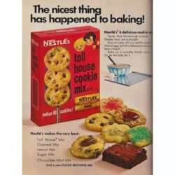 vintage cookies poster