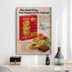 vintage cookies poster