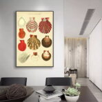 vintage shell poster