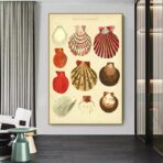 vintage shell poster