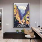 vintage cote dazur poster
