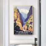 vintage cote dazur poster