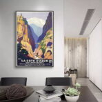 vintage cote dazur poster