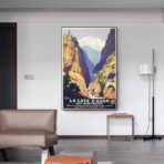 vintage cote dazur poster