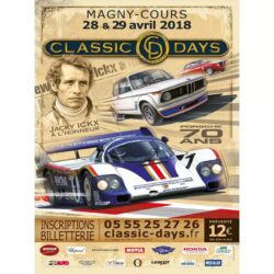 vintage motor racing poster