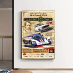 vintage motor racing poster