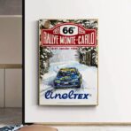 vintage rally race poster