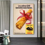 vintage crepe poster
