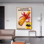 vintage crepe poster